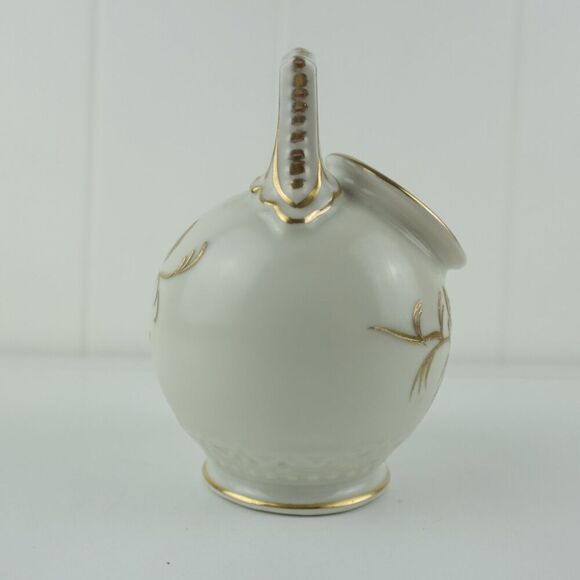 Arnart Japanese Bone China Sugar Bowl Pink Roses Gold Embossed Vintage - Picture 2 of 8